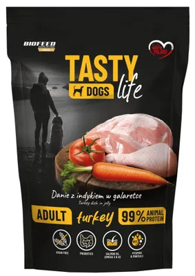Zdjęcie produktu dla BIOFEED Tasty Dogs Life Turkey - mokra karma dla psów - 150 g