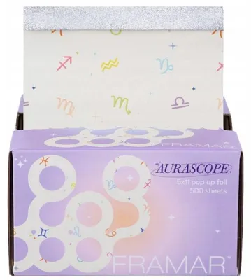 Produktbild von Alufolie Framar Aurascope 12,7x27,9 cm 500 Stück Polyurethan500AURA