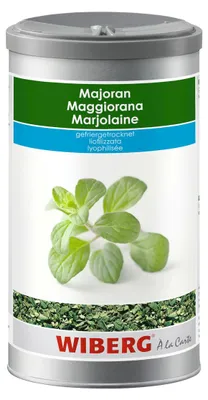 Wiberg Majoran gefriergetrocknet hochwertiges Küchenkraut Dose 60g