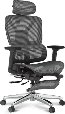 Obrázek produktu pro Ergonomická kancelářská židle C7DG-Air LITE PRO pro manažery, tmavě šedá - A