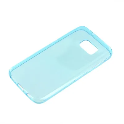 Produktbild von TPU Handyhülle für Samsung Galaxy S7 Blau Glitter Schutz Tasche