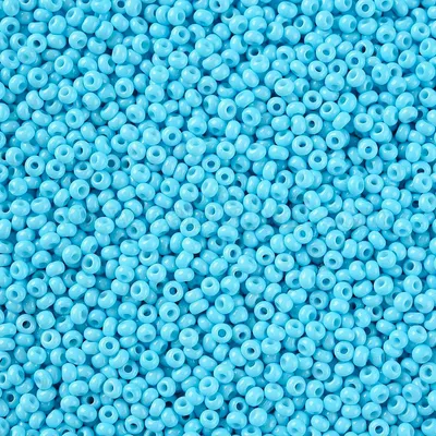 Produktbild von Rocailles Glasperlen 50g | Ø 2,3mm mit 1mm Lochung | Bastelperlen Farbwahl