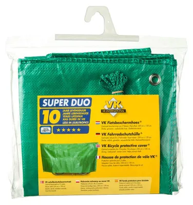 Zdjęcie produktu dla Pokrowiec na rower VK Duo Green
