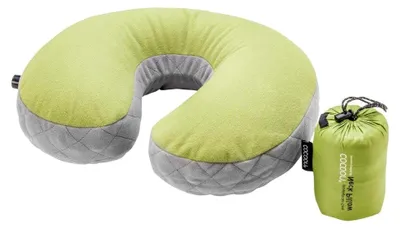 Produktbild von Air Core Kissen Ultralight U-förmige Nackenstütze, 38 x 27 x 11 cm (Wasabi/Grau)