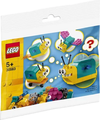 Produktbild von LEGO Classic Build Your Own Snail With Superpowers 30563, Bausatz, 5 Jahr(e), Kunststoff, 36 Stück(e)