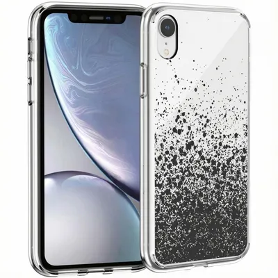 Imagen del producto de Funda de diseño para Apple iPhone Xr - Splatter Black