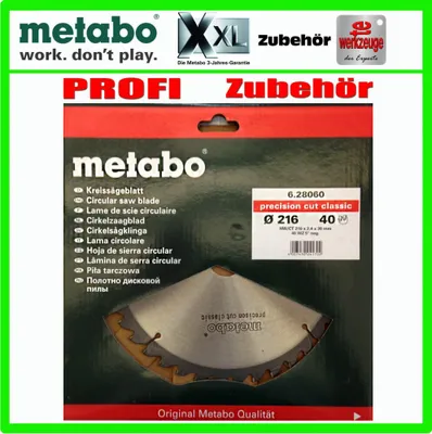 Productafbeelding van Circelzaagblad, precisie snede, hout, klassiek, D216, boorgat 30mm, aantal tanden 40, WZ