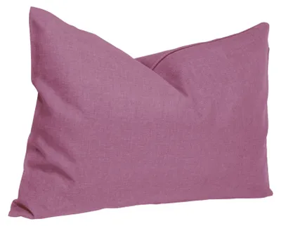 Produktbild von Kissenbezug 40x60 cm lila hell Struktur Leinenoptik Kissenhülle für Dekokissen