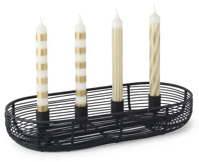 Produktbild von Villeroy & Boch Christmas Chic Adventskranz 28,5 x 12 cm inkl. Kerzen