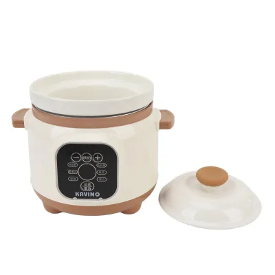 Zdjęcie produktu dla Elektryczna zapiekanka ceramiczna, 1,8 litra, w pełni automatyczna, 24-godzinna rezerwacja, 235 W, wielofunkcyjna zapiekanka do kuchni, wtyczka UE