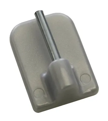 Produktbild von Gardinia Home Decor 359, Vorhanghaken, Silber, Matt