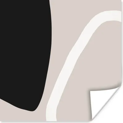 Produktbild von MuchoWow® Poster Pastell - Minimalismus - Formen 100x100 cm - Babyzimmer