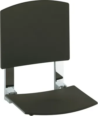Produktbild von KEUCO KE Klappsitz PLAN CARE Sitzfläche 360mm Alu sil-elo/li-gr