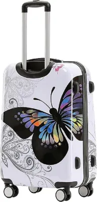 Produktbild von Famanu Reisekoffer L - Hartschalenkoffer mit Beautycase und TSA-Zahlenschloss