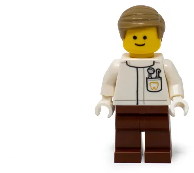Image de LEGO Minifigurine : Dentiste – Ville (twn272) – Neuf