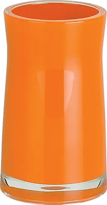 Immagine prodotto di Spirella Bicchiere portaspazzolino Portaspazzolino Sydney 6,5 x 12,5 cm Arancione