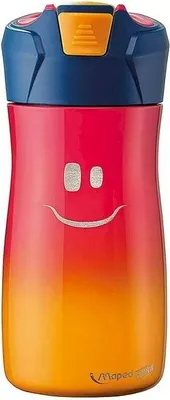 Produktbild von Maped Picnik, 430 ml, Tägliche Nutzung, Blau, Orange, Rot, Edelstahl, Kind, Junge/Mädchen