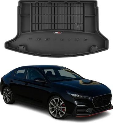 Immagine prodotto di OMAC rivestimento del bagagliaio in gomma per Hyundai i30 Nperformance 2017-2025 TPE nero