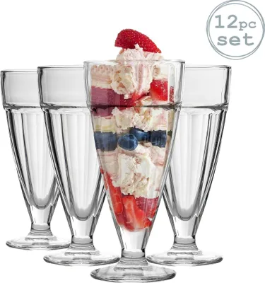 Produktbild von Knickerbocker Glory - Eisbecher - 350 ml - 12 Stück mit Geschenkverpackung