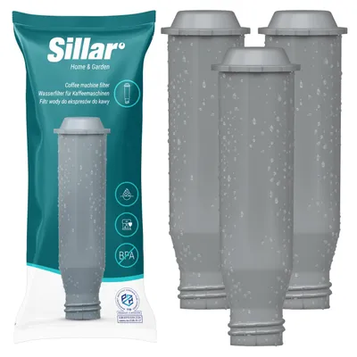 Obrázok produktu pre Sillar, 3 ks vodných filtrov pre Krups, Nivona, Melitta – náhradný diel F088 NIRF700 PRO AQUA