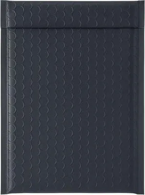 Obrázok produktu pre Kovová grafitová obálka na zasielanie 150 x 215 mm, elegantná a lesklá