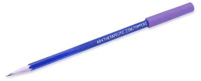 Productafbeelding van ARK Therapeutische kauwstift, sensorisch speelgoed, lavendel. Een gladde, kleurrijke potloodverlengstuk om op te kauwen tijdens school of huiswerk.