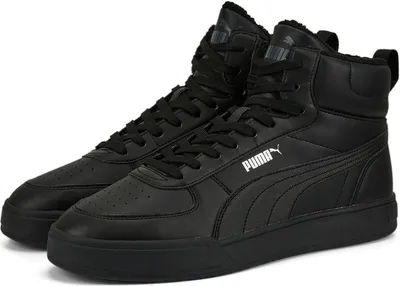 Produktbild von PUMA Caven Winterized Mid-Top Sneaker gefüttert Uni puma black/puma black/puma silver/ebony 37