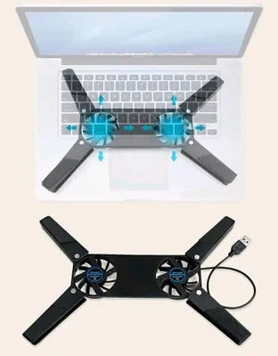 Immagine prodotto di Ventola USB compatta in 2 pezzi per laptop da 7-15 pollici