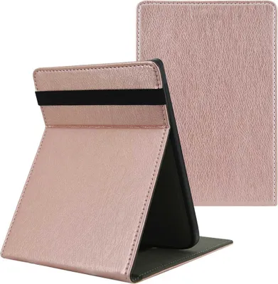 Image de imoshion Stand Flip case pour le Pocketbook Touch Lux 5 / HD 3 / Basic Lux 4 / Vivlio Lux 5 - Rose Gold