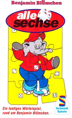 Produktbild von Alle sechse mit Benjamin Blümchen -  ein lustiges Würfelspiel