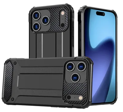 Obrázok produktu pre Techsuit – Hybrid Armor obal na iPhone 17 Pro – čierny