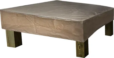 Produktbild von Elementi Wetterschutzhaube für Gasfeuerstelle "Colima" braun 105 x 105 x 43 cm (L x B x H)