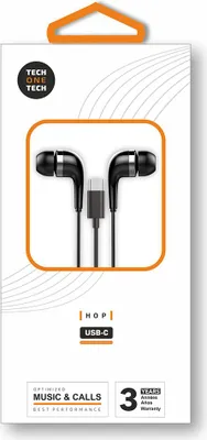 Obrázok produktu pre slúchadlá Hop s konektorom USB-C, čierne