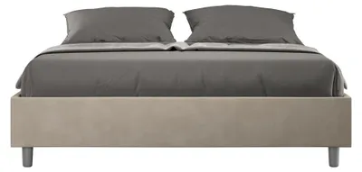 Immagine prodotto di Letto Matrimoniale Sommier 160x200 cm con Rete e Contenitore Azelia Sabbia