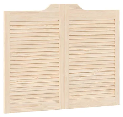 Produktbild von vidaXL Schwingtüren Natur 80 x 50 cm Massives Kiefernholz