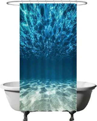 Produktbild von Polyester-Duschrollo mit modernem Design - 120 cm x 200 cm