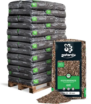 Produktbild von Galamio Rindenmulch Kiefer Fein 60l x 39 Sack 2340l Palette
