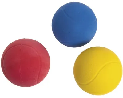 Produktbild von Karlie Moosgummiball 1 Stck. farblich sortiert, Größe:ø 7 cm