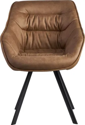 Produktbild von Wohnling esszimmerstuhl wildlederoptik beige küchenstuhl schalenstuhl stuhl | Wohnling