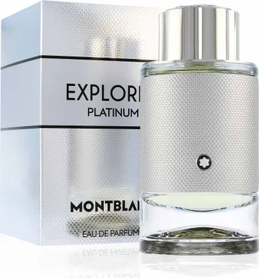 Zdjęcie produktu dla Montblanc Explorer Platinum, Mężczyźni, Zima, 30 ml, Butelka jednorazowa, Fiołek (liść), Szałwia muszkatołowa