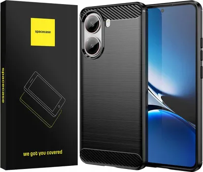 Zdjęcie produktu dla Etui ochronne SPACECASE Carbon do Poco X7 Pro 5G black