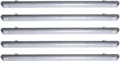 Produktbild von 5er Set LED Wannenleuchten, 4000 Lumen, kaltweiß, L 156 cm VT-15022