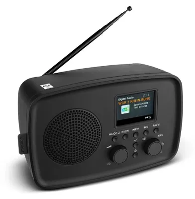 Obrázek produktu pro MEDION LIFE DRE-1, Osobní, Analogový a digitální, DAB+, UKW, FM, 5 W, TFT, 6,1 cm (2.4")