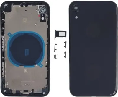 Zdjęcie produktu dla KORPUS RAMKA OBUDOWA DO iPhone XR CZARNY