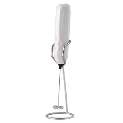 Produktbild von Milchaufschäumer, elektrischer Handheld-Milchschäumer für Kaffee, batteriebetriebener Schaumbereiter, Geschenkidee für Kaffeeliebhaber
