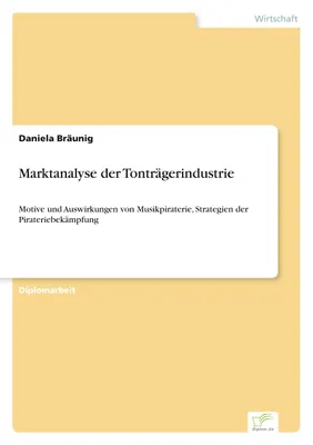 Produktbild von Marktanalyse der Tonträgerindustrie