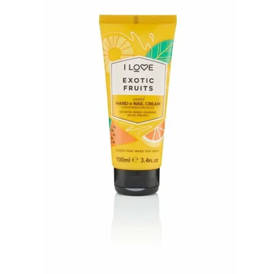 Image de Crèmes pour les mains aux fruits exotiques, hydratantes et pour le maintien de beaux ongles, 100ml