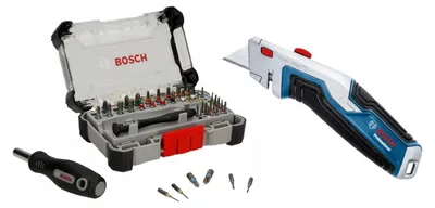 Obrázok produktu pre Bit-Set + Messer Mit Einziehbarer Klinge - B 61599766R