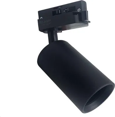 Produktbild von LED-Schienenstrahler 80° einphasig SCHWARZ für GU10 Glühbirne