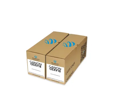 Produktbild von 2x CEXV18, 0386B002 Toner Druckertoner Patrone Schwarz kompatibel mit Canon IR1018 1018J 1022 1022J 1022A 1022F 1022I 1022IF 1024 1024J 1024IF